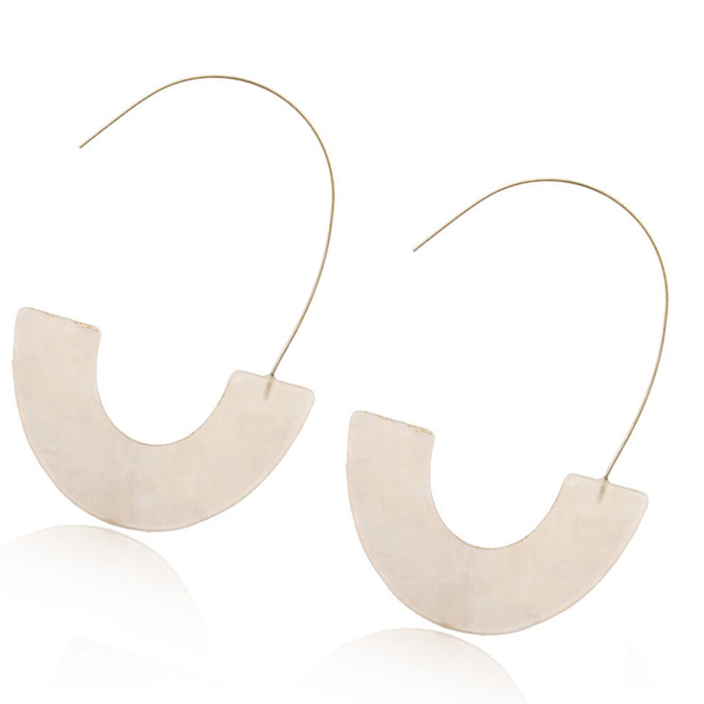 (White) 1 Pair Earrings Delicate Multicolor Valentines Day for Holiday