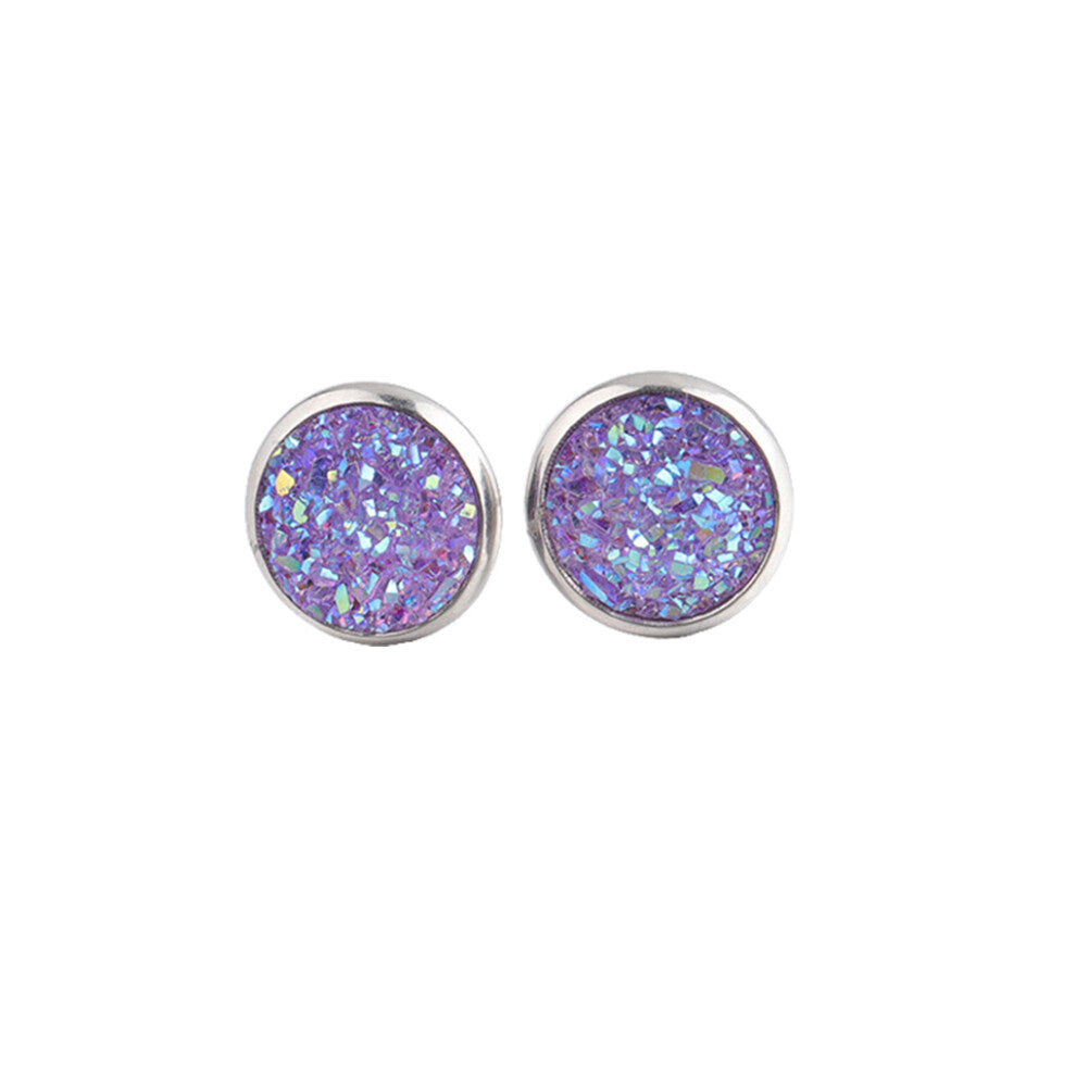 (Type 8) 1 Pair Female Ear Stud Earrings Girlfriends Wife Gift Jewellery