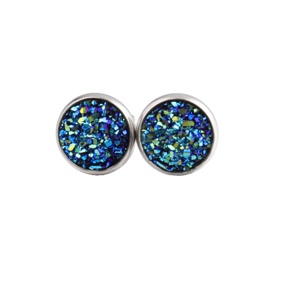(Type 16) 1 Pair Female Ear Stud Earrings Girlfriends Wife Gift Jewellery
