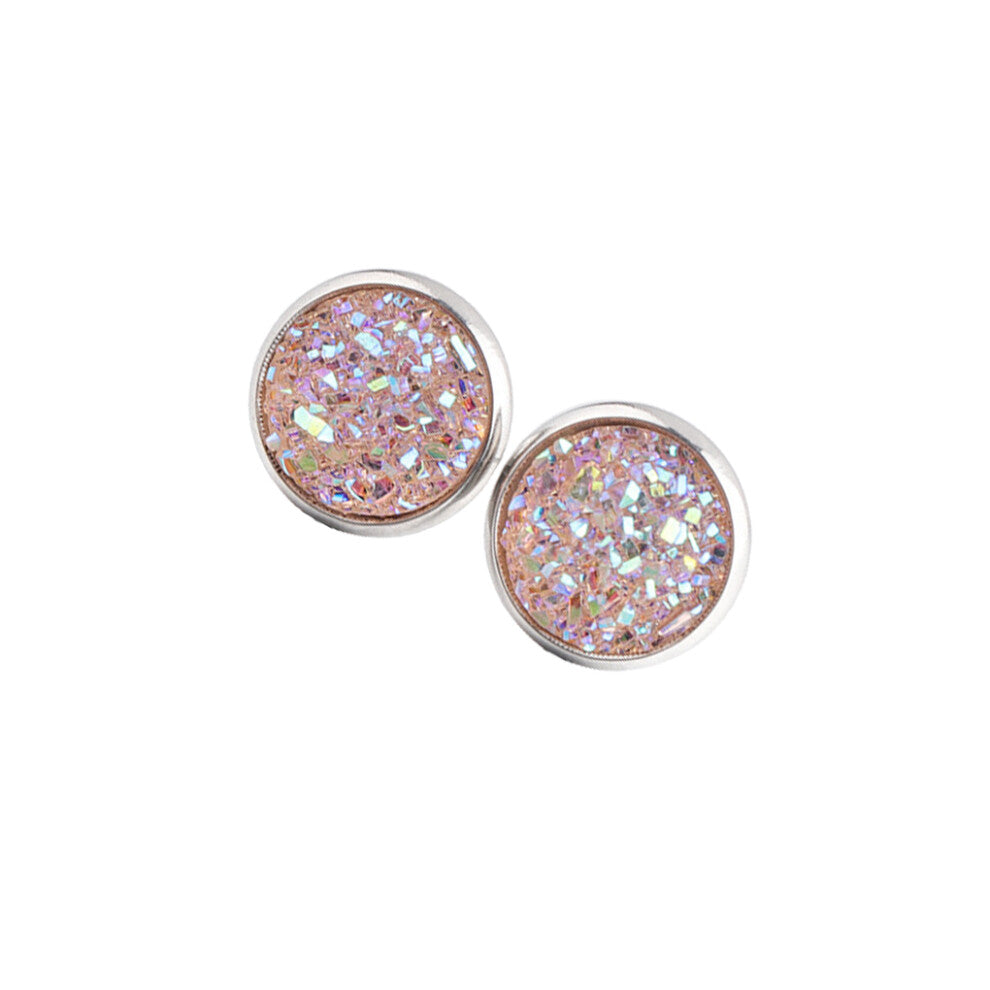 (Type 21) 1 Pair Female Ear Stud Earrings Girlfriends Wife Gift Jewellery