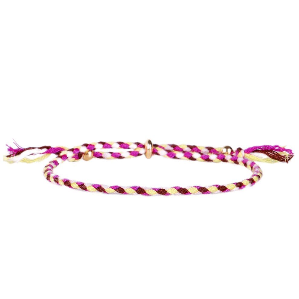 (Type 25) Braided Bracelet Fashion Accessory Jewelry Accessories Thread