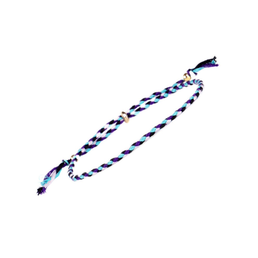 (Tye 28) Braided Bracelet Fashion Accessory Jewelry Accessories Thread