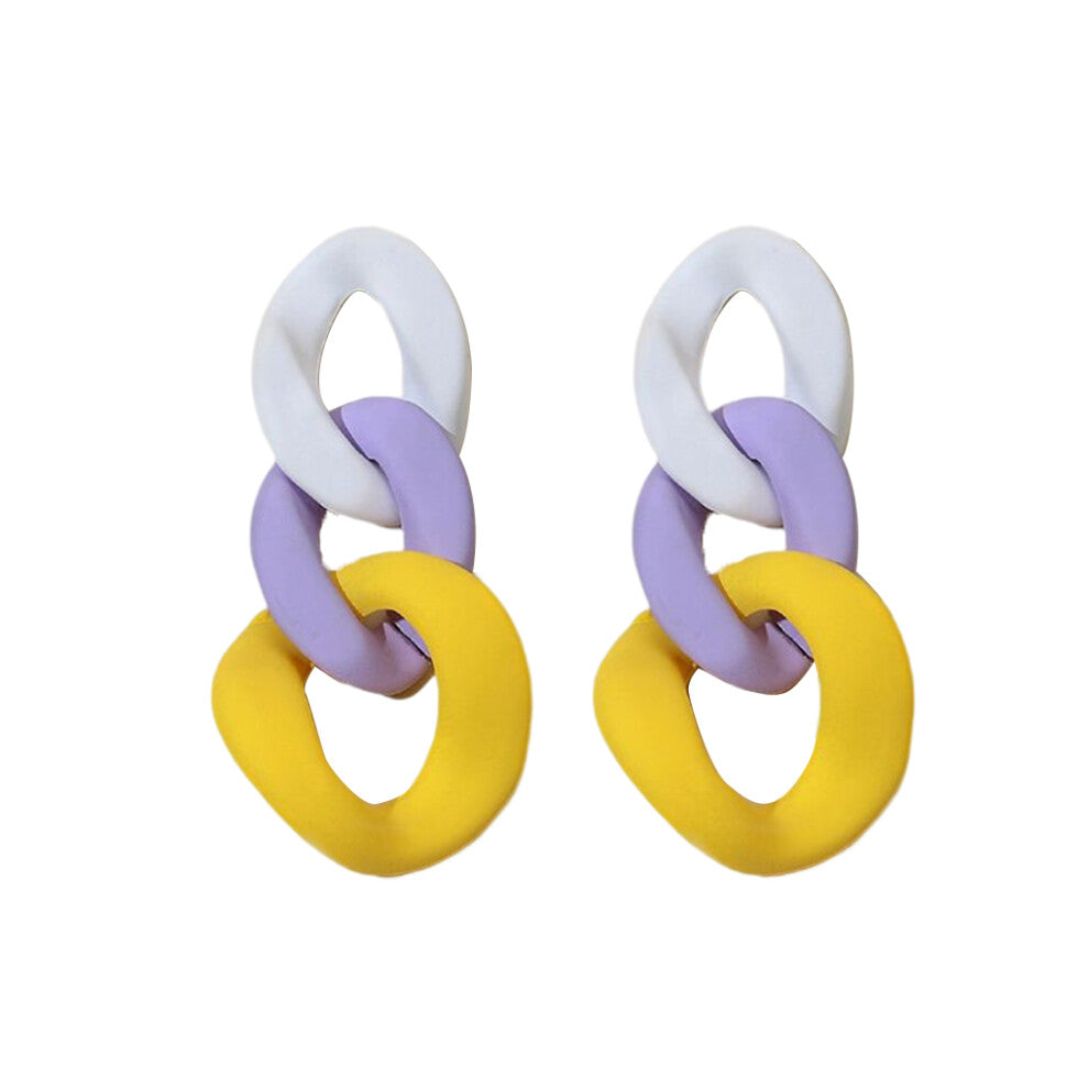 (Type 6) 2 Pieces Earring Fashion Delicate Jewelry Irregular Drop Earrings