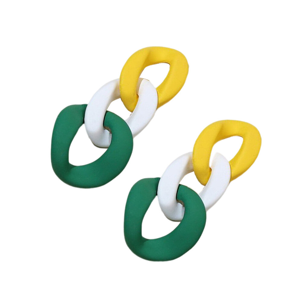 (Type 8) 2 Pieces Earring Fashion Delicate Jewelry Irregular Drop Earrings