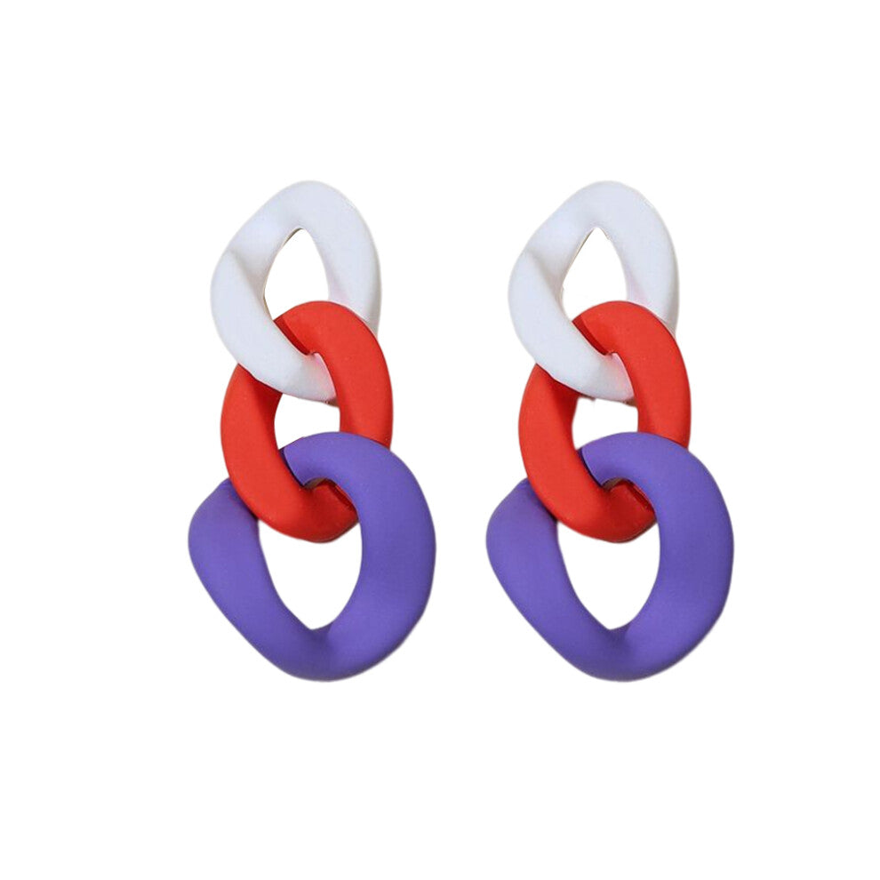 (Type 5) 2 Pieces Earring Fashion Delicate Jewelry Irregular Drop Earrings