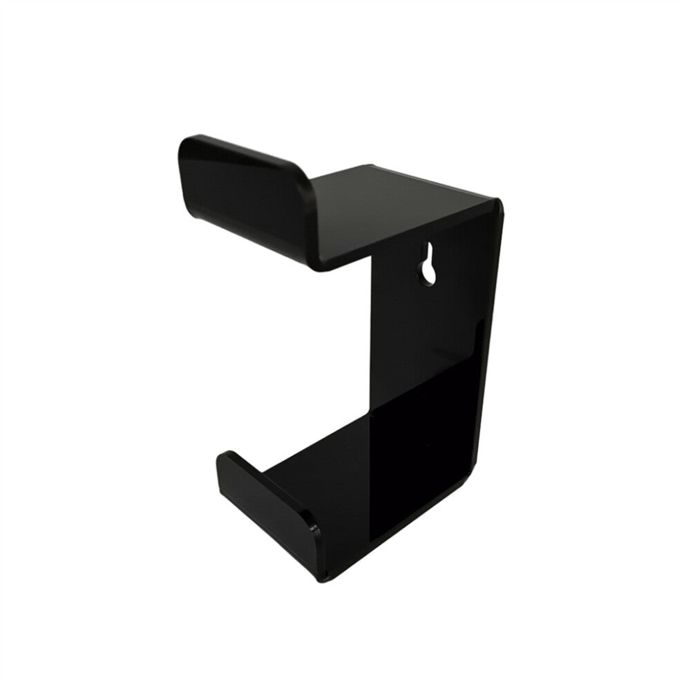 (Black) 2 Pieces Headset Holder Headphones Minimalist style Video Game Hanger