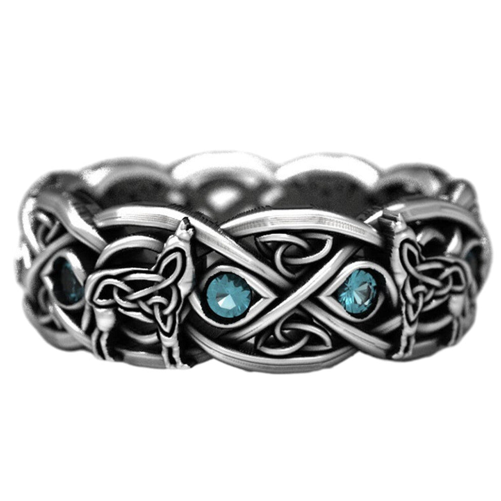 (CR6474, 6) Fashionable Punk Ring Best Gift For Made With Alloy Accessories Ring