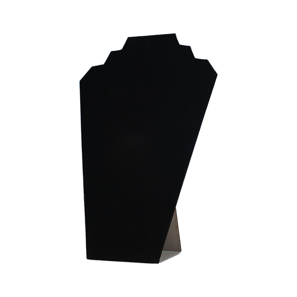 (Type 2) Velour Necklace Display Holder Earrings Jewelry Mannequin Shelf