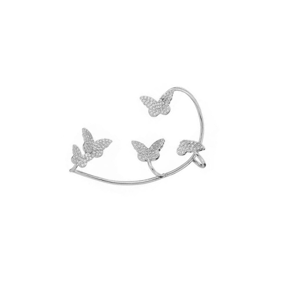 (silveryright) Statement Star Style Earbuds Without Ear Holes Dainty And Trendy