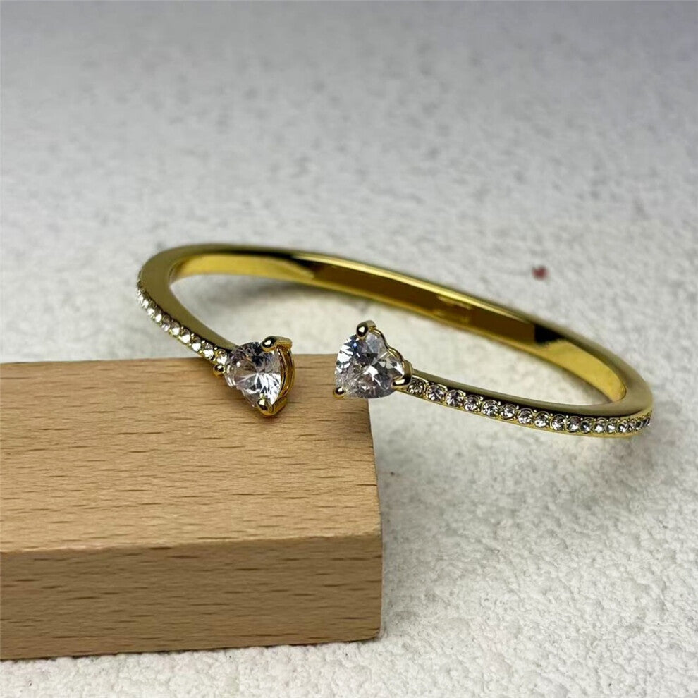 (Bracelet6) S Original 2025 Trendy White Crystal Fine Jewelry Set for Women Water Drop Necklace Earring Bracelet Party Accessories Jewelry