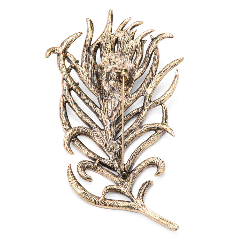 s Brooch Crystal Vintage Pins Party Clothing Fashion Jewelry