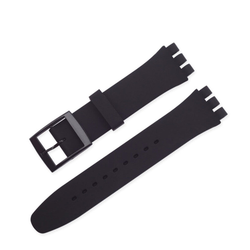 (Black) Watch Silicone Strap Wristwatch Band Belt Repair Modified Accessories