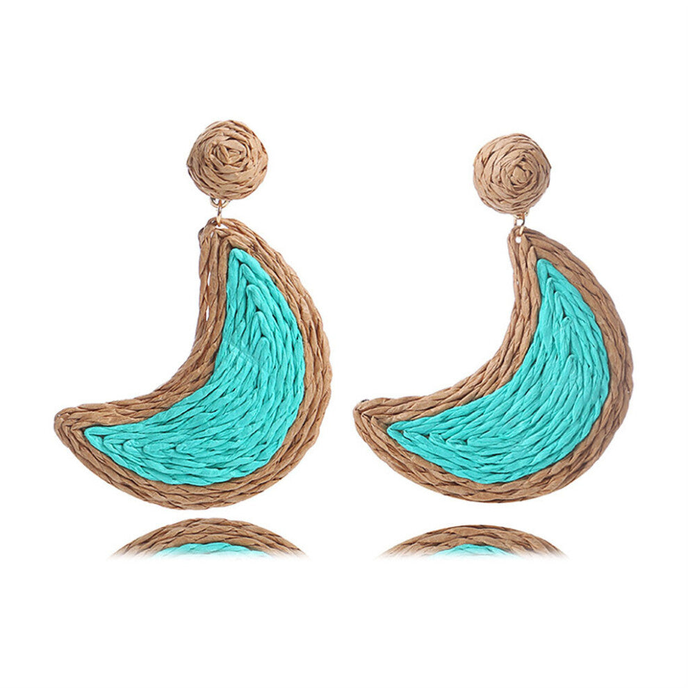 (Light Green) 1 Pair Vintage Earrings Pendant Jewellery Girlfriends Dangle Accessory