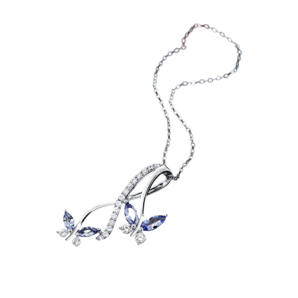 Alloy Women Necklace Exquisite Rhinestone Plated Choker Birthday Gift