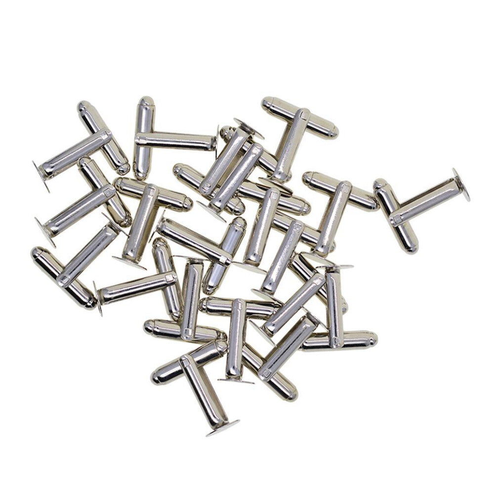 20pack-lot Smooth Line Brass Made Round Blank Cufflink Look Customize