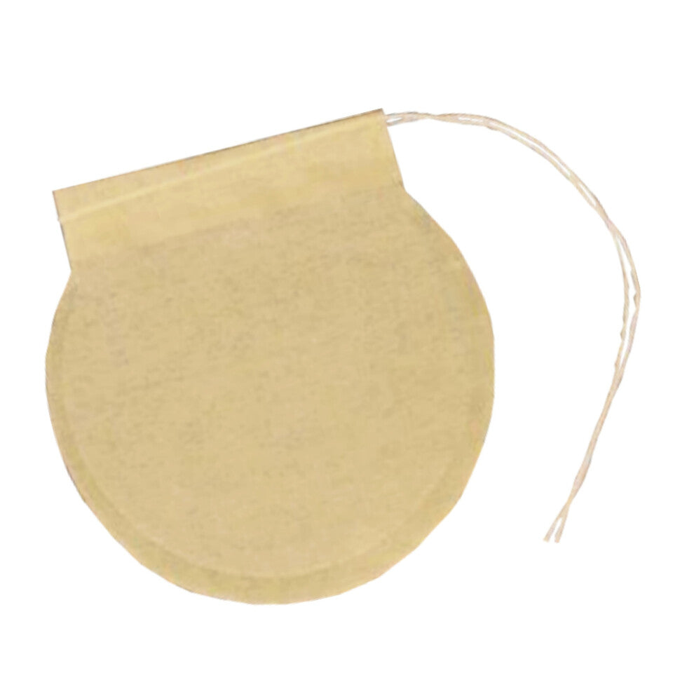 100Pcs Tea Filter Bag Travel Strainer Tools Drawstring Teabags Coffee