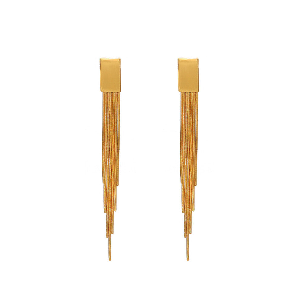 Tassels Earrings Ear Studs Fashion Accessory Women Wedding Banquet