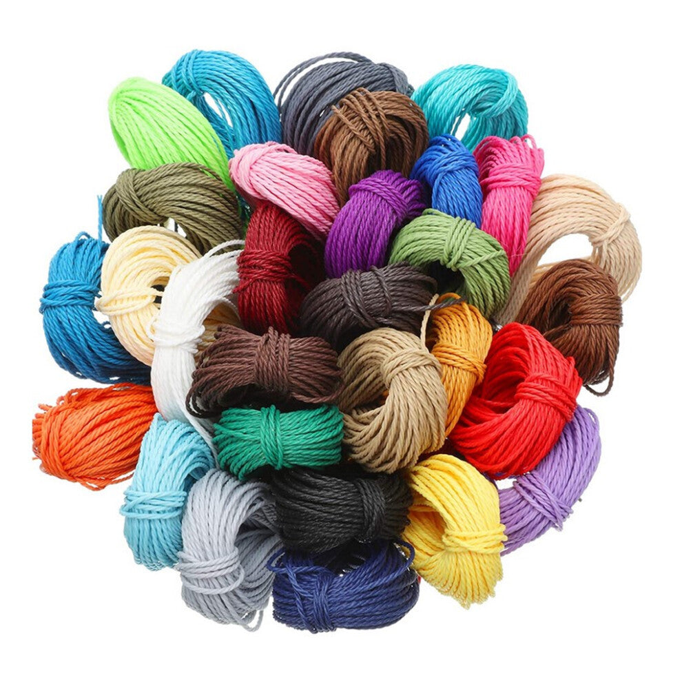 Waxed Twine Cord Bracelet Thread Waterproof Lightweight Jewelry Making