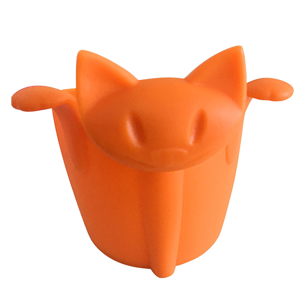 (Orange, 1) Tea Infuser Strainer Cute Mug Strainers Hanging Kitchenware Wide