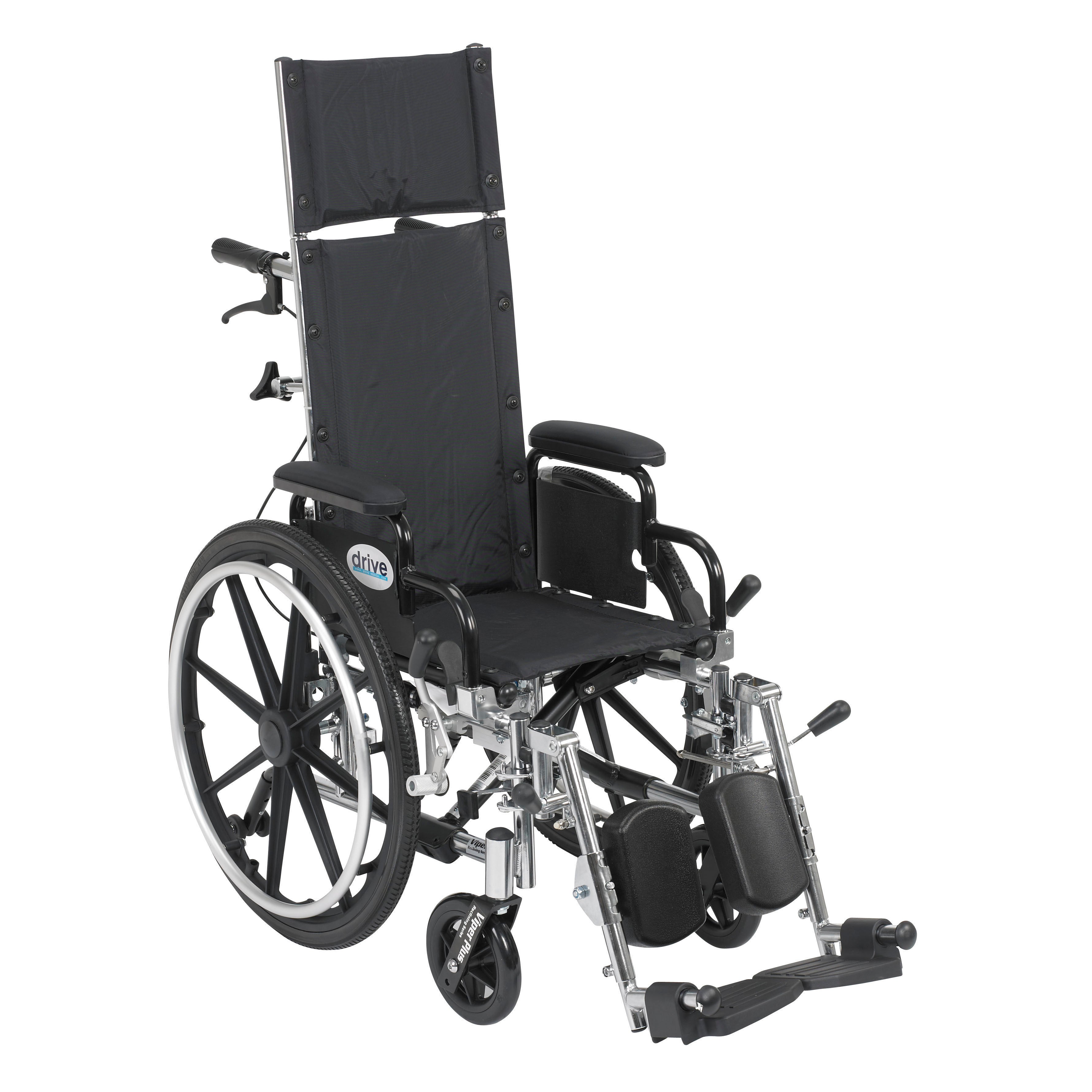 Viper Plus GT Pediatric Reclining Wheelchair, 12"