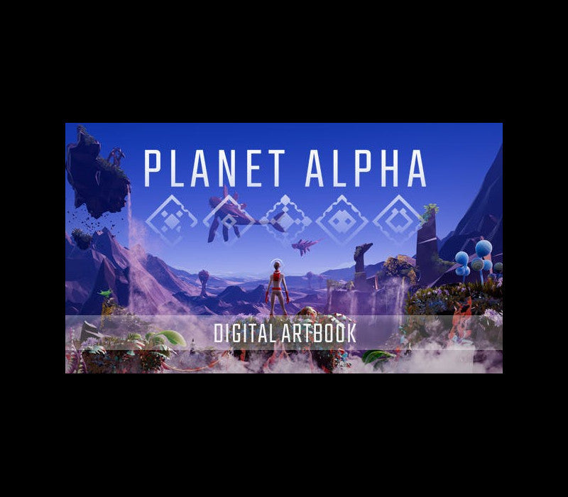 PLANET ALPHA - Digital Artbook DLC PC Steam CD Key