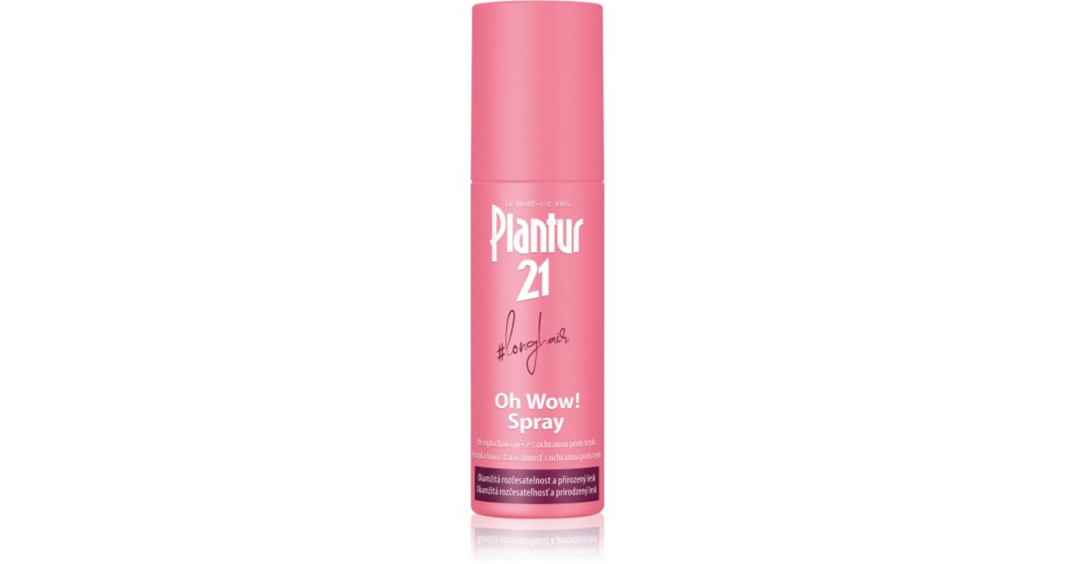 Plantur 21 #langhår Åh Wow! Leave-in behandlingsspray for kjembart hår 100 ml