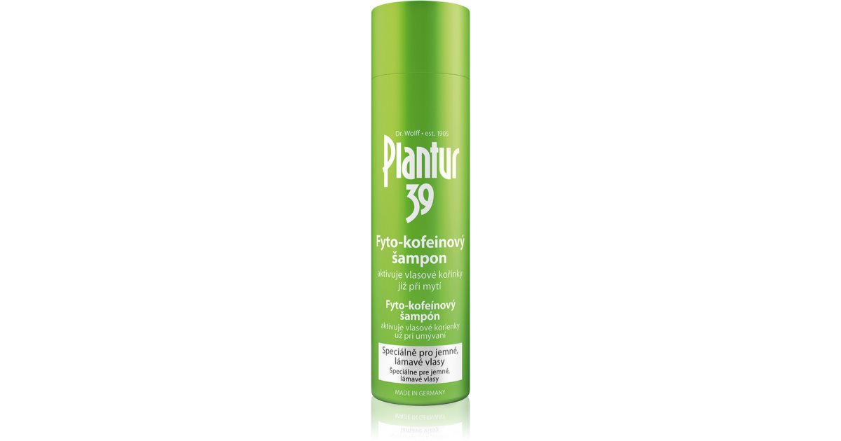 Plantur 39 Phyto-Coffein Shampoo (fint og skjørt hår) - 250ml
