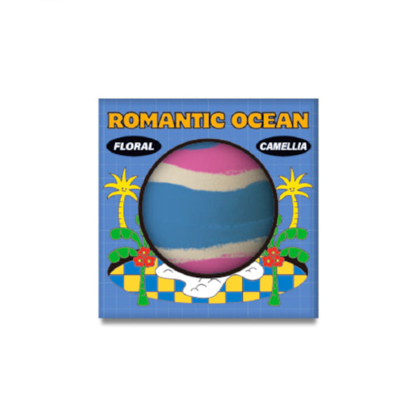 plu - Bubble Bath Bomb - 200g - Romantic Ocean