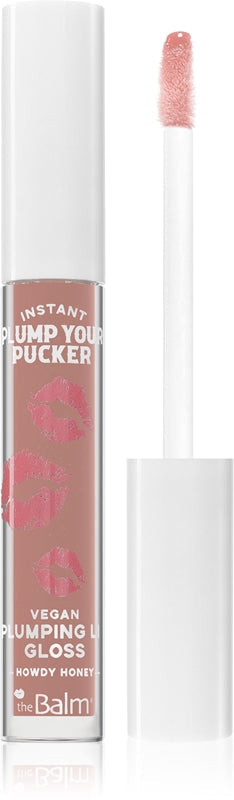theBalm Plump Your Pucker Volumizing Lipgloss Color Howdy Honey 2,7 ml