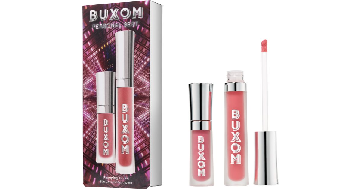 Buxom PLUMPING KIT PERSONAL BEST creme lipgloss med en volumengivende effekt