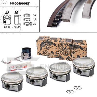 Piston Set ET ENGINETEAM PM006900ET