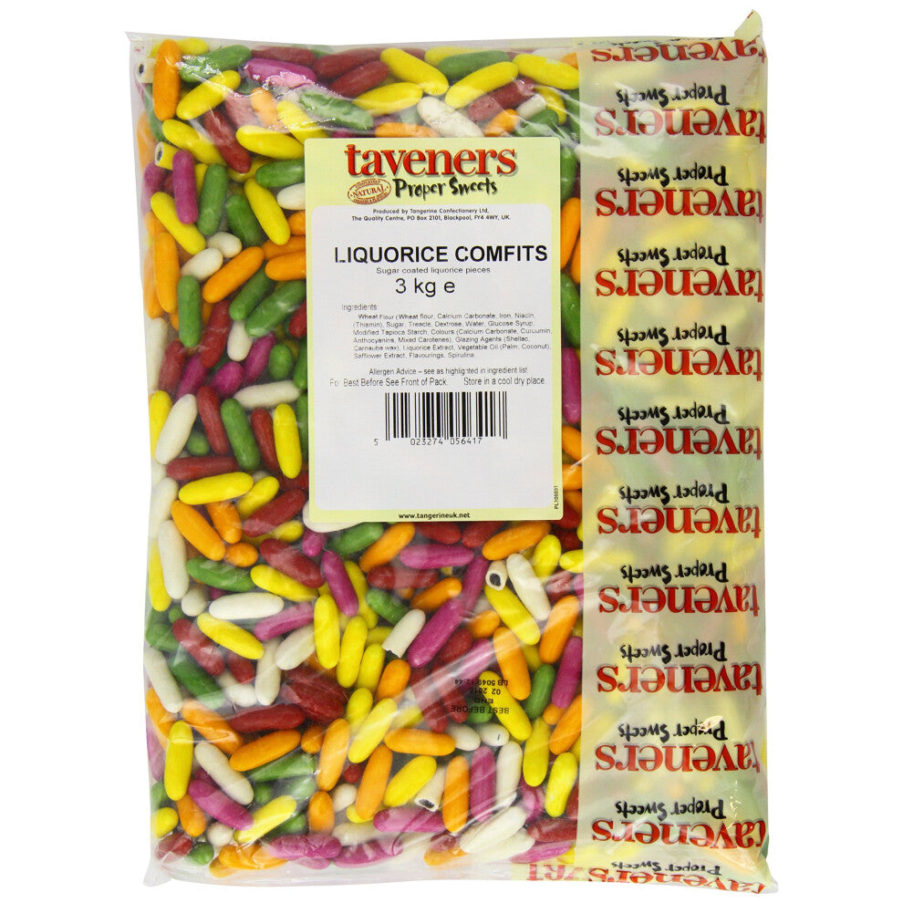 Tangerine Liquorice Comfits