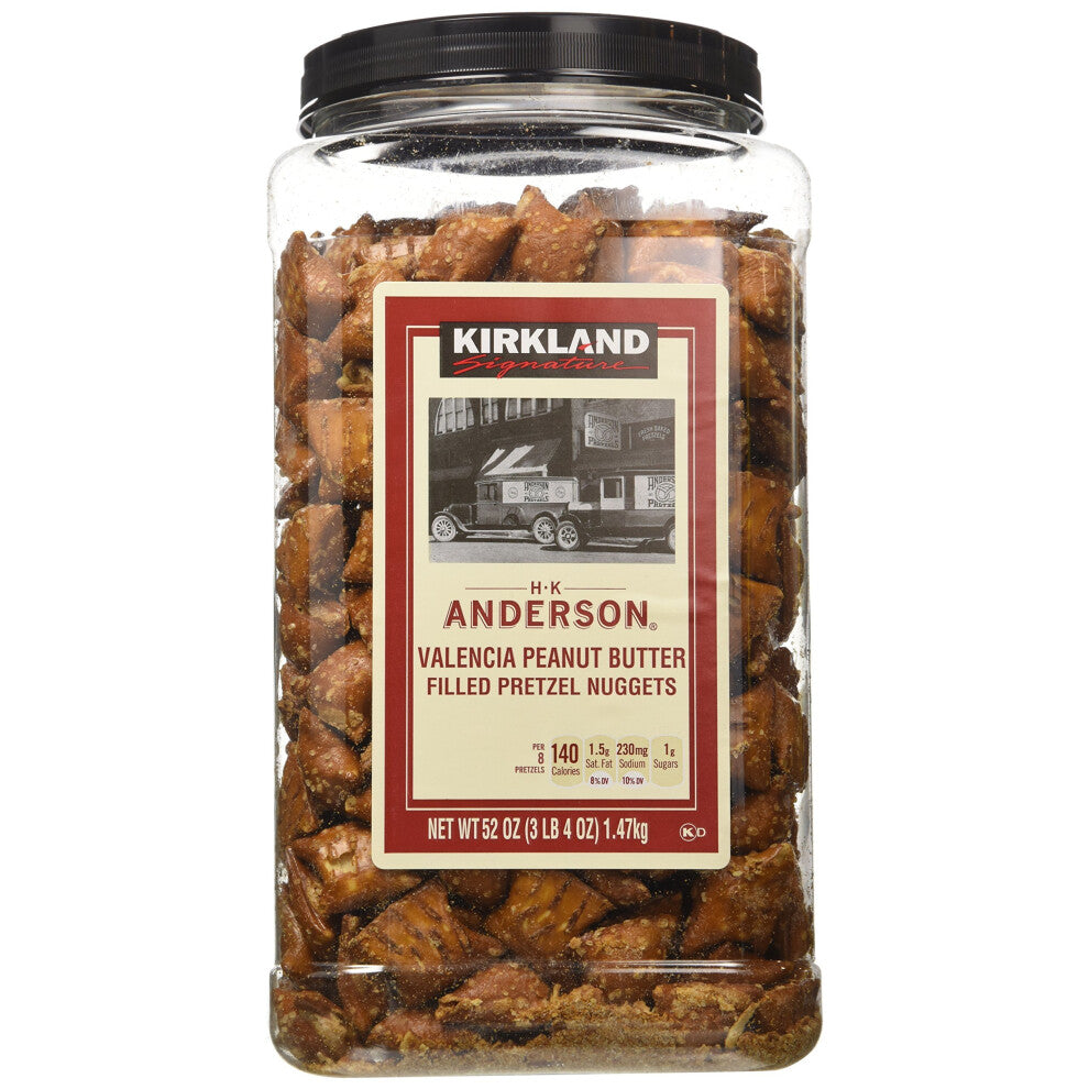Kirkland HK Anderson Peanut Butter Filled Pretzels 3.25 lbs