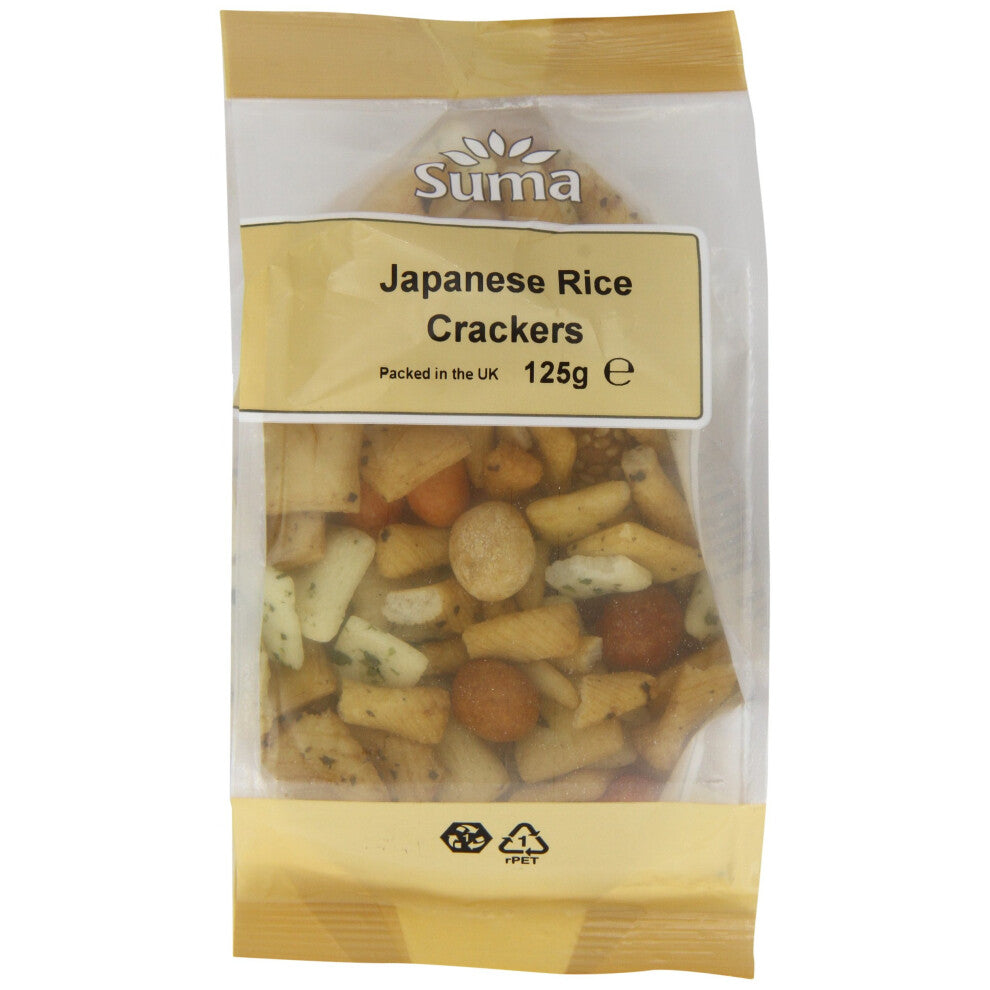 Suma Japanese Rice Crackers 125 g (Pack of 6)