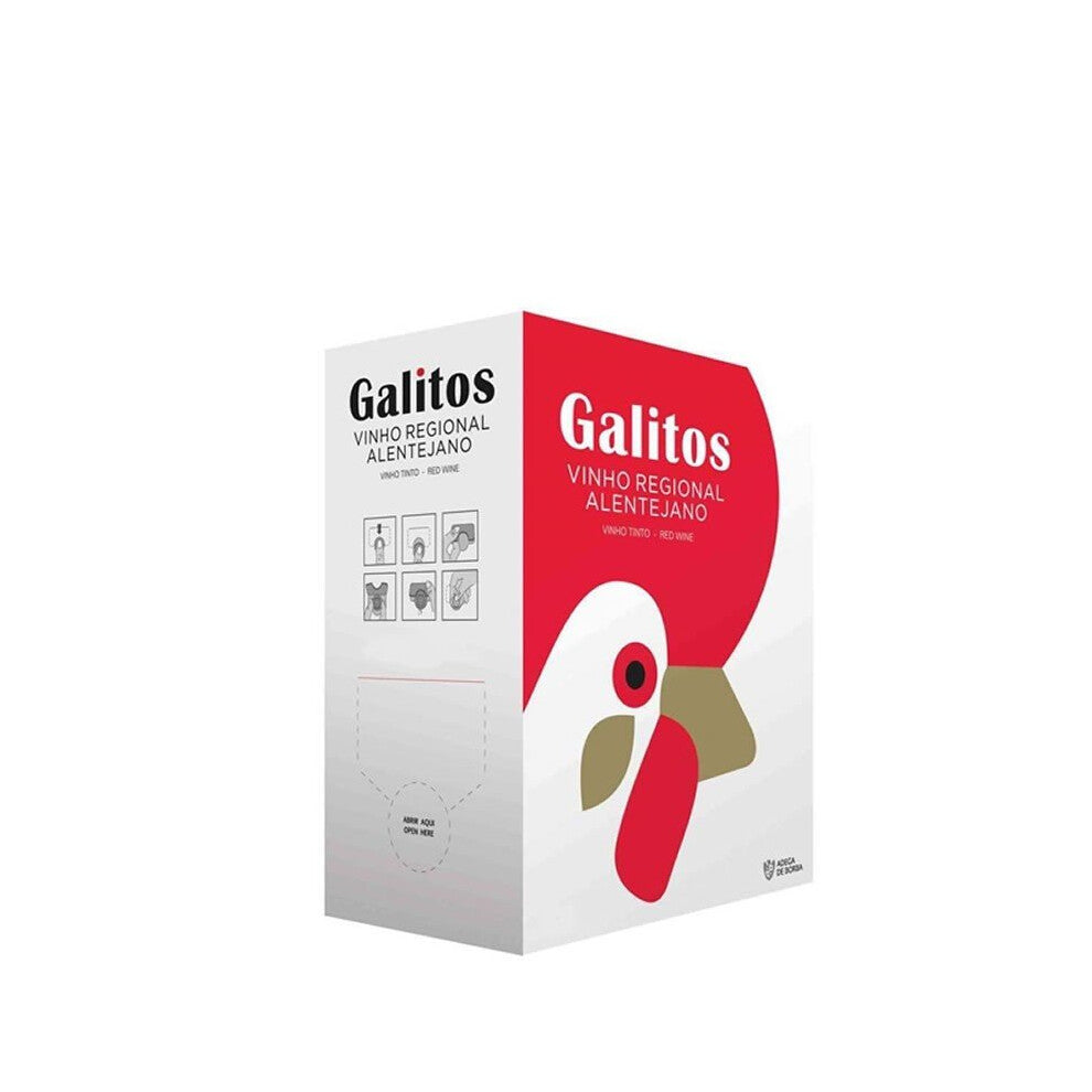 Galitos Red Wine BAG-IN-BOX - 2 x 5 Lt