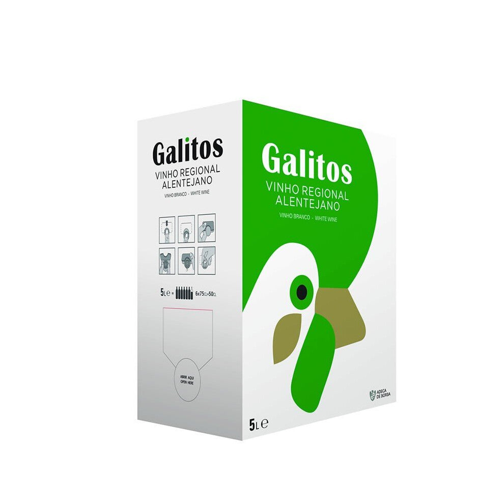 Galitos White Wine BAG-IN-BOX - 2 x 5 Lt
