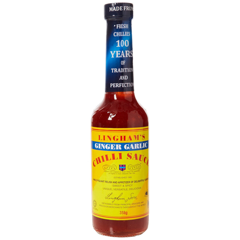Lingham's Ginger Garlic Chilli Sauce 280 ml (Pack of 6)