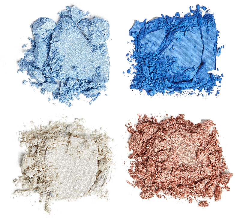 Revolution Relove Pocket Lidschattenpalette Blueberry Buzz 4× 0,72 g