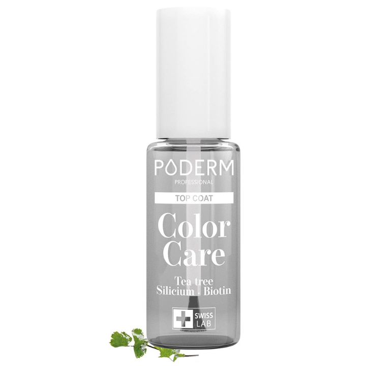 Poderm Vernis Tea Tree Color Care Top Coat nr 002 8ml