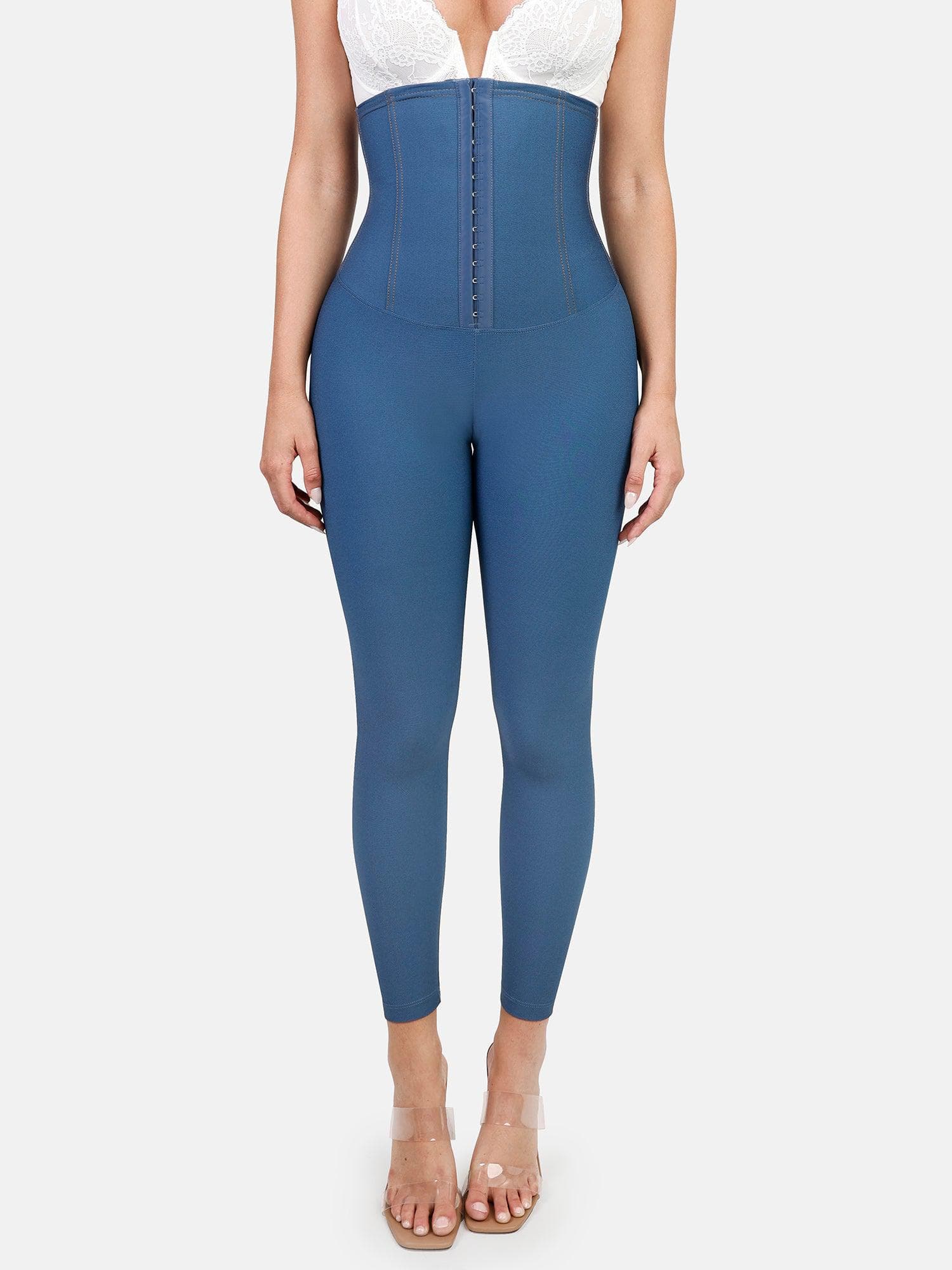 The Shapewear Leggings High-Waist Tummy Control Denim