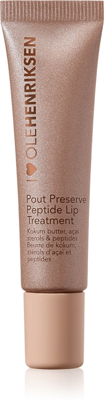 OLEHENRIKSEN Pout Preserve – Feuchtigkeitsspendender Lipgloss mit Peptiden, Farbe Crème Brûlée, Glimmer, 12 ml