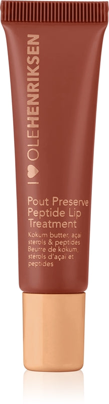 OLEHENRIKSEN Pout Preserve – Feuchtigkeitsspendender Lipgloss mit Peptiden, Farbe Kakaocreme, 12 ml