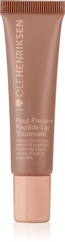 OLEHENRIKSEN Pout Preserve – Feuchtigkeitsspendender Lipgloss mit Peptiden, Farbe Crème Brûlée, 12 ml