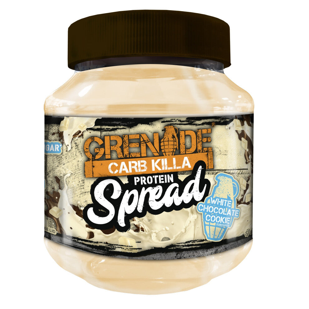 Grenade Carb Killa White Chocolate Cookie Spread Jar, 360 g