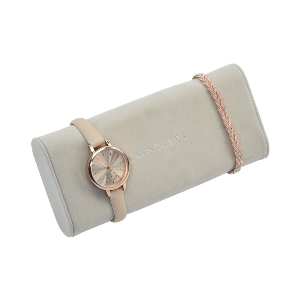 Stakcers Stone Grey Bracelet-Watch Pad for Dusky Blue, Taupe & Blush Pink Stacker Jewellery Boxes