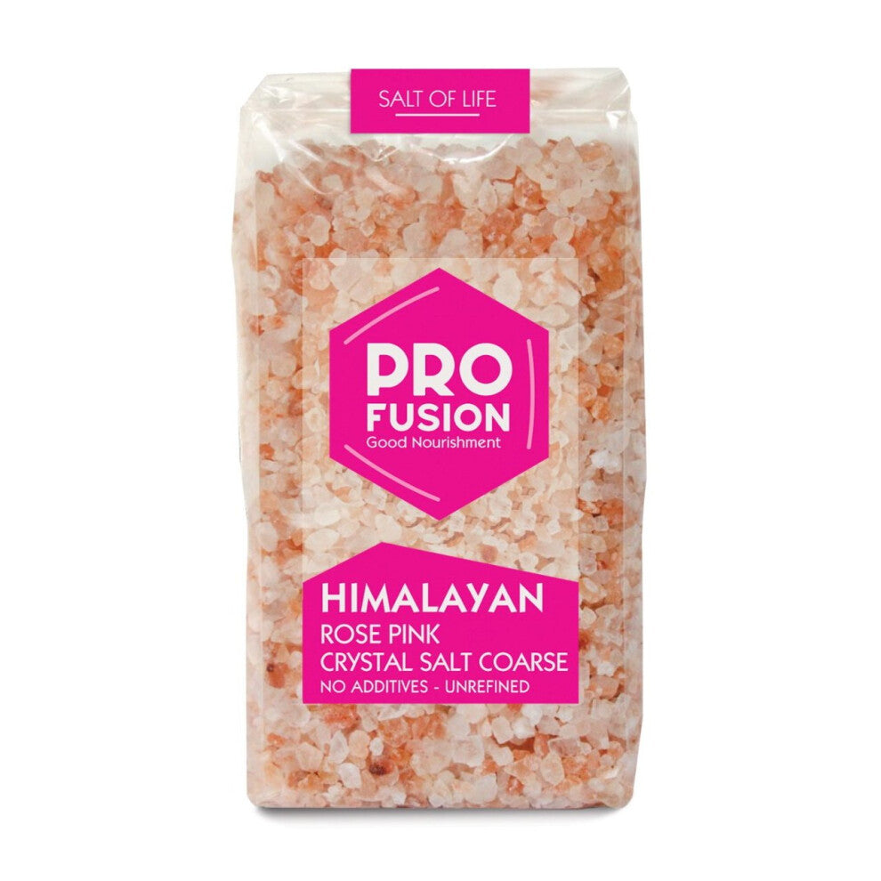 Profusion Himalayan Rose Pink Crystal Salt Coarse, 500 g