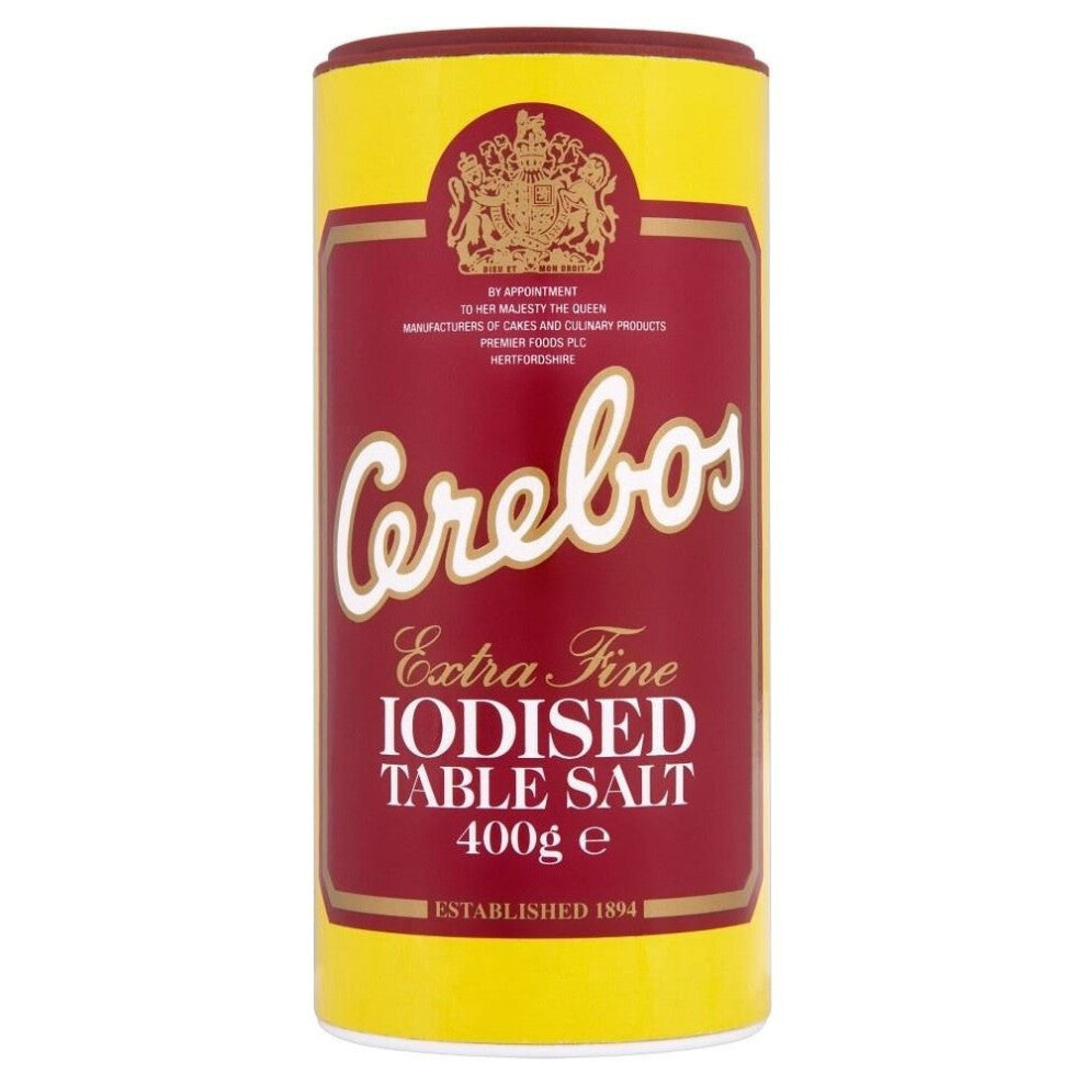 Cerebos Iodised Salt (400g) - Pack of 2