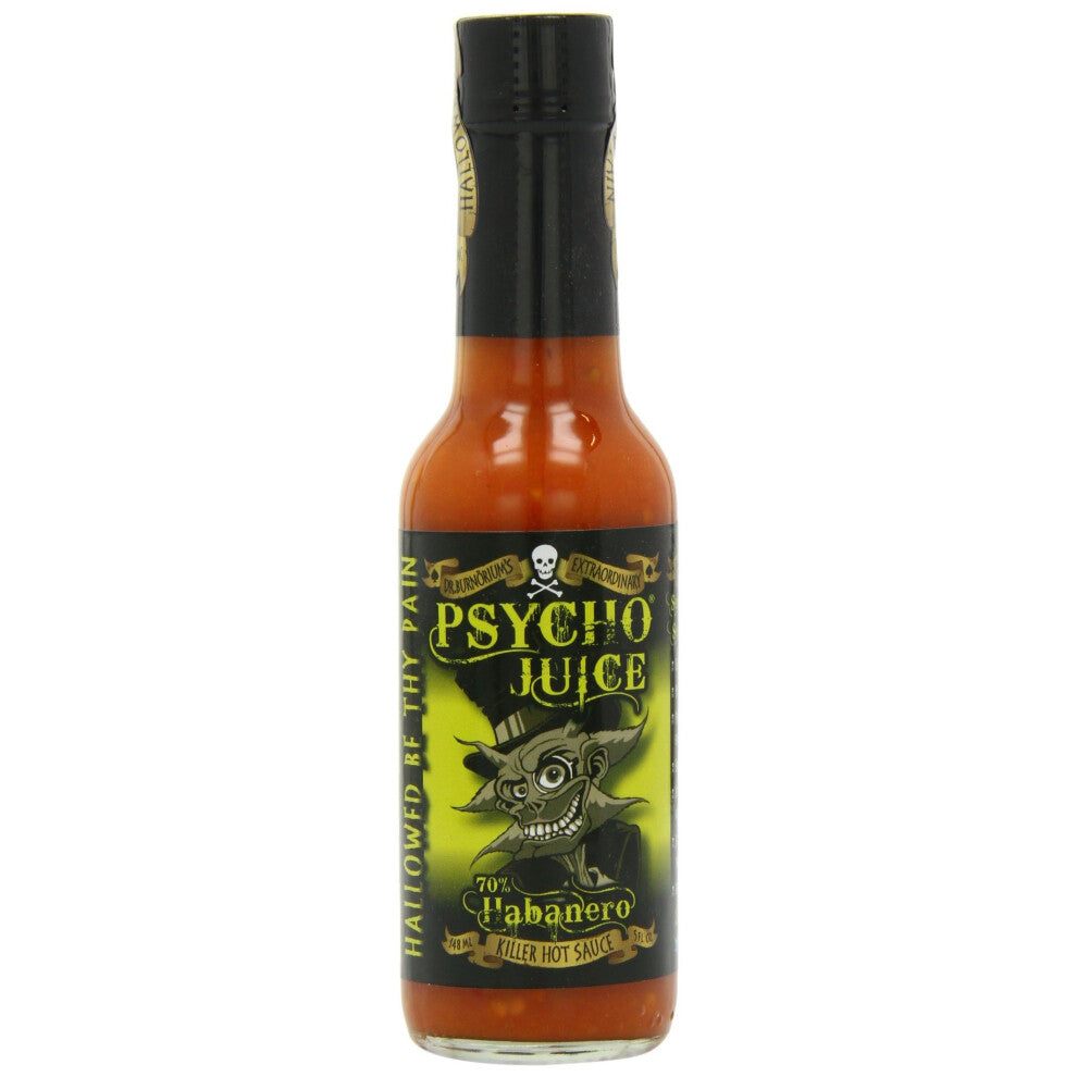 Psycho Juice 70% Habanero Hot Sauce