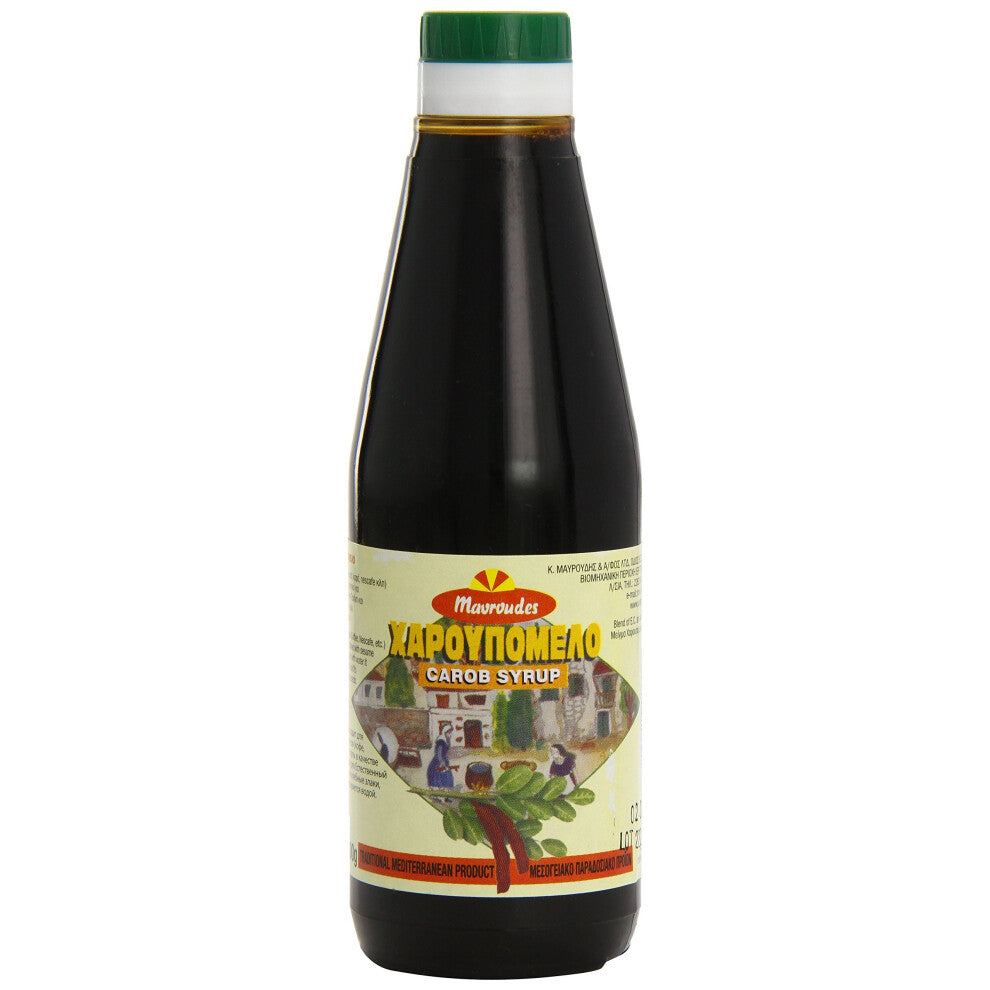 Mavroudes 100% Natural and Pure Carob Syrup Dressing from Cyprus 400 g