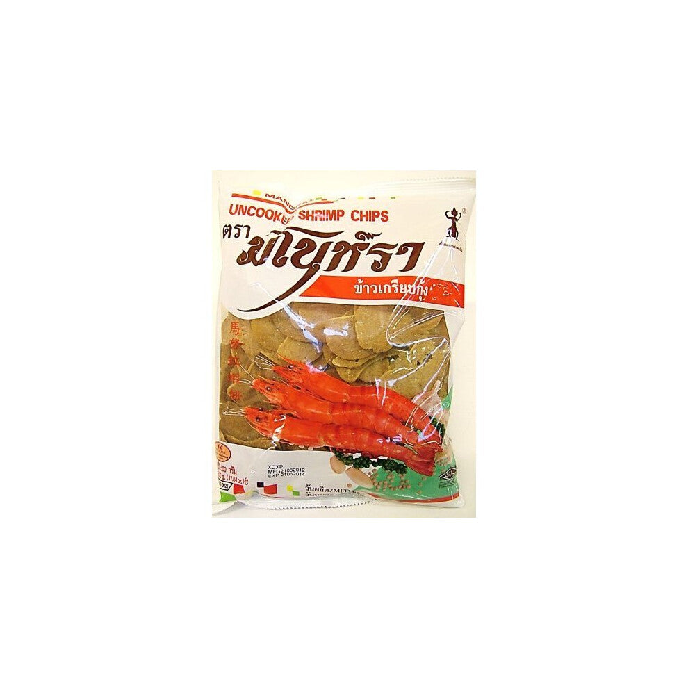 Manora Uncooked Shrimp Chips, 500 g